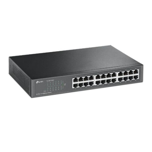 TP-LINK TL-SF1024D 24-Port Fast Ethernet Rackmount Switch TP-LINK TL-SF1024D 24-Port Fast Ethernet Rackmount Switch